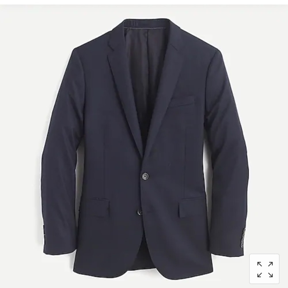 J. Crew Men's Navy Blazer